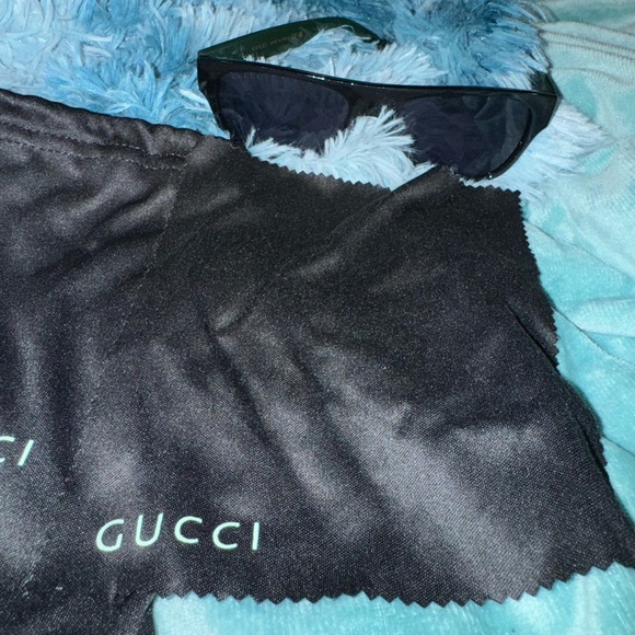 Gucci GG0341S Rectangular Frame Acetate sunglasses Made in Italy - Picture 6 of 8